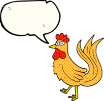 hand drawn comic book speech bubble cartoon cock png