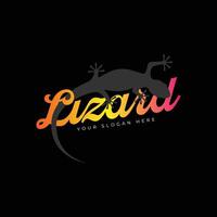 Lizard Logo Art, Icons, and Graphics Design vector