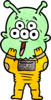 happy cartoon alien png