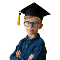 Back to school, Children portrait on transparent background png