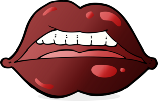 Karikatur sexy Halloween Lippen Symbol png