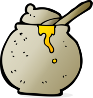 cartoon honey pot png