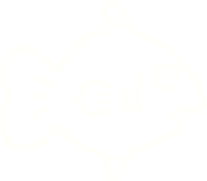 desenho de giz de peixe png