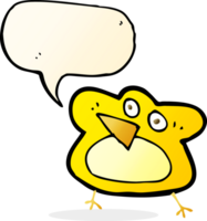 funny cartoon robin with speech bubble png