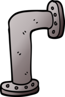 cartoon doodle water pipe png