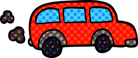 child's drawing of a bus png