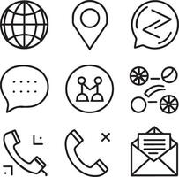 illustrator image icon design free a-clean-and-minimalist-collection-of-vector-black design vector