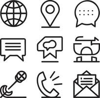 illustrator image icon design free a-clean-and-minimalist-collection-of-vector-black design vector