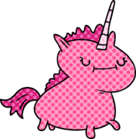 hand drawn cartoon doodle of a magical unicorn png