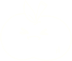 dessin à la craie pomme heureuse png