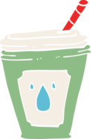 cartoon doodle juice bar drink png