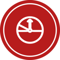 speedometer circular icon symbol png