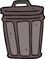 cartoon trash can png