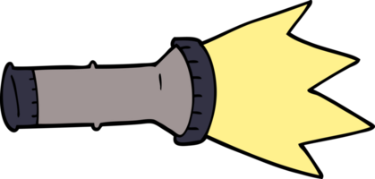 antorcha de garabato de dibujos animados png