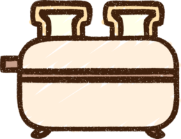 Toaster Chalk Drawing png