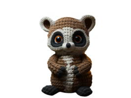 Amigurumi animal toy png