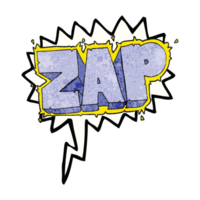 hand speech bubble textured cartoon zap symbol png