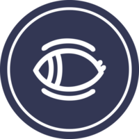 staring eye circular icon symbol png