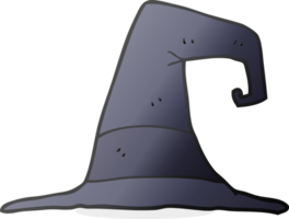 hand drawn cartoon witch hat png