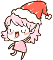 xmas elf krita ritning png