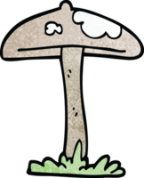 Cartoon-Doodle-Pilz png