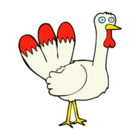 hand drawn cartoon turkey png