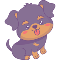 carino cane rottweiler png