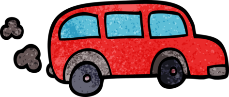 dibujo infantil de un autobús png