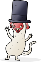 cartoon monkey in top hat png