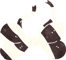 gravata borboleta de desenho animado png