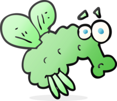 hand drawn cartoon fly png