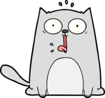 funny cartoon cat png