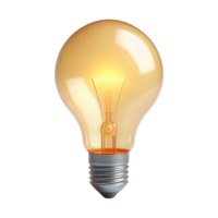 a light bulb on a transparent background png