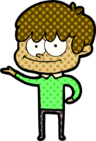 happy cartoon man png