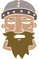 doodle guerreiro bravo dos desenhos animados png