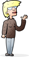 Cartoon-Frau mit Brille png