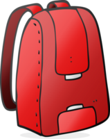 main tiré dessin animé sac png