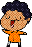 laughing cartoon man png