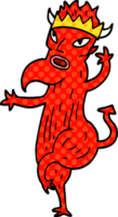 cartoon doodle devil png