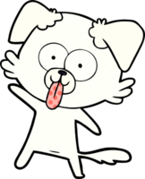 cartoon dog with tongue sticking out png