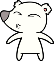 polar bear cartoon png