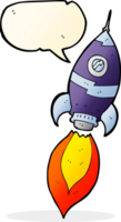 cartoon spaceship with speech bubble png