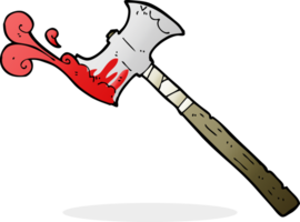 cartoon double sided axe png