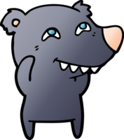 personaje de dibujos animados de oso png