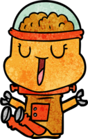 happy cartoon robot png