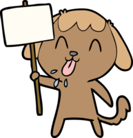 cão bonito dos desenhos animados png