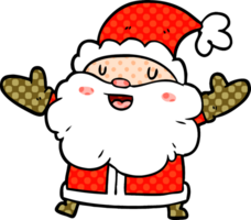 cartoon papai noel png