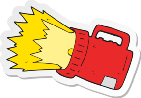 sticker of a cartoon torch png