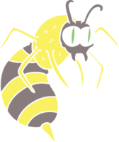 mano disegnato strambo cartone animato vespa png