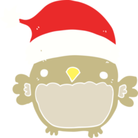 schattig Kerstmis uil png